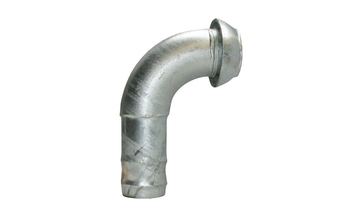 Bogen 90° mit V-Teil und Schlauchtülle System Perrot Bogen 90° mit V-Teil und Schlauchtülle System Perrot