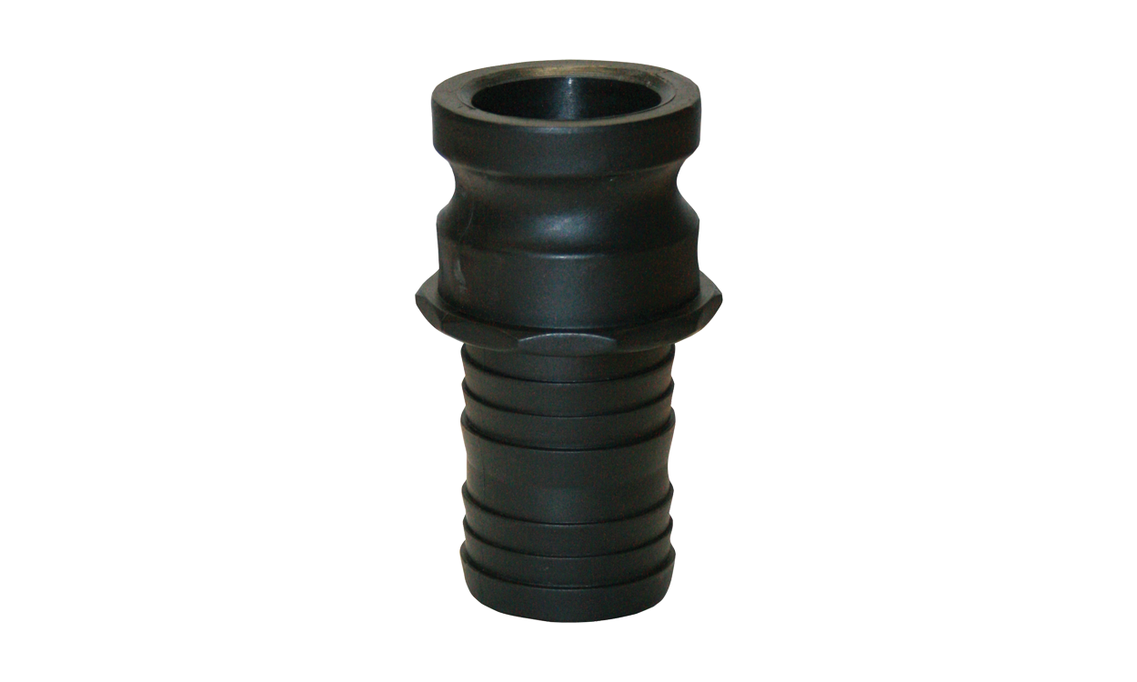 Male coupling with hose connection type E - System Kamlok PP Male coupling with hose connection type E - System Kamlok PP