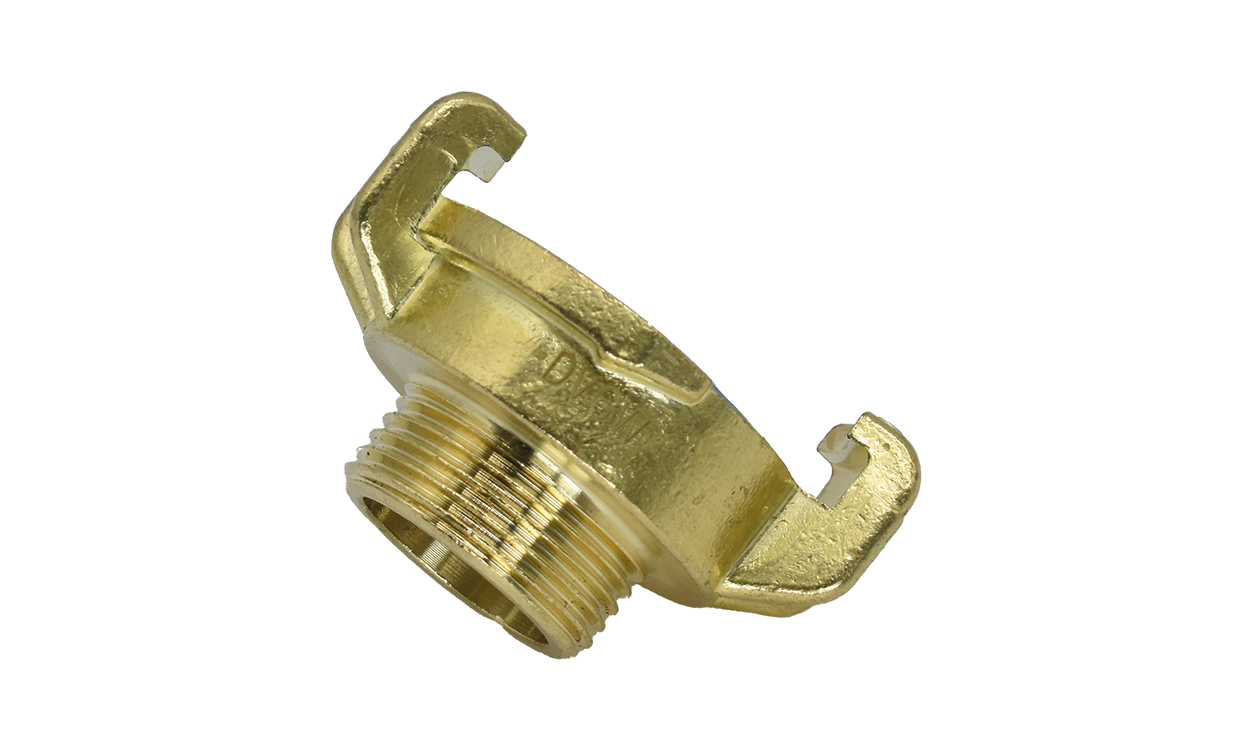 Messing-Trinkwasser-Schnellkupplung Gewindestück mit Außengewinde GEKA® plus K