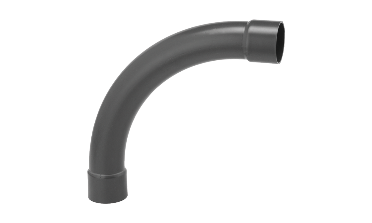 PVC-Bogen 90° Radius 4-D PVC-Bogen 90° Radius 4-D