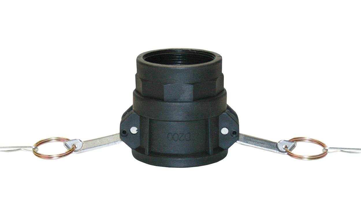 Female coupling with female thread type D - System Kamlok PP Female coupling with female thread type D - System Kamlok PP