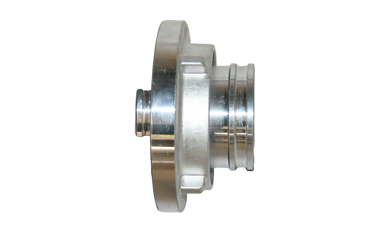 Alu pressure coupling for clamping rings with short hose nozzle System Storz Alu pressure coupling for clamping rings with short hose nozzle System Storz