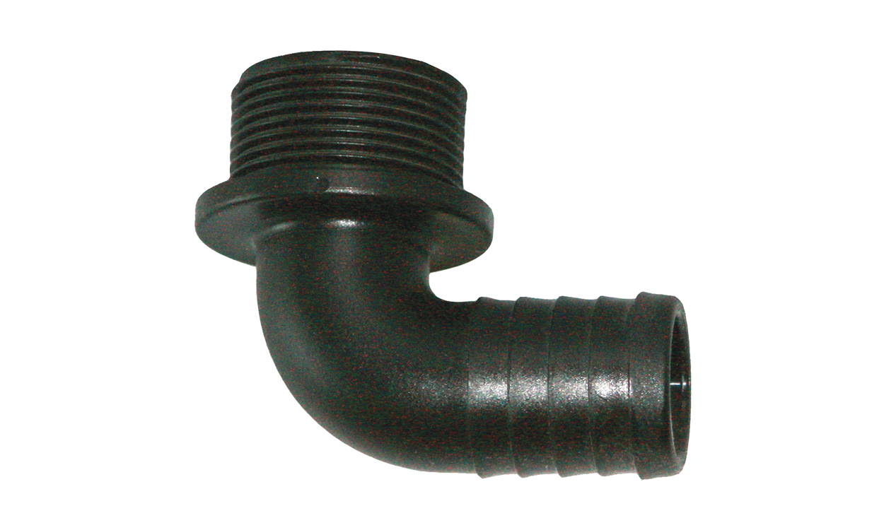 PP hose nozzle 90° PP hose nozzle 90°
