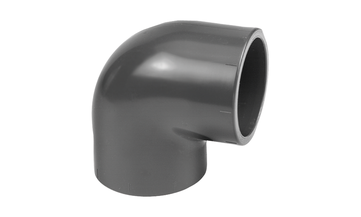 PVC knie 90° PVC knie 90°