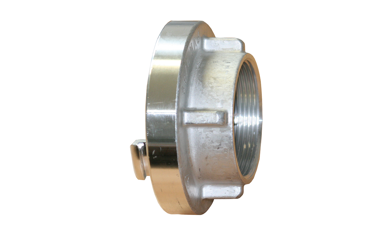 Raccord fixe en aluminium avec filetage intérieur système Storz Raccord fixe en aluminium avec filetage intérieur système Storz