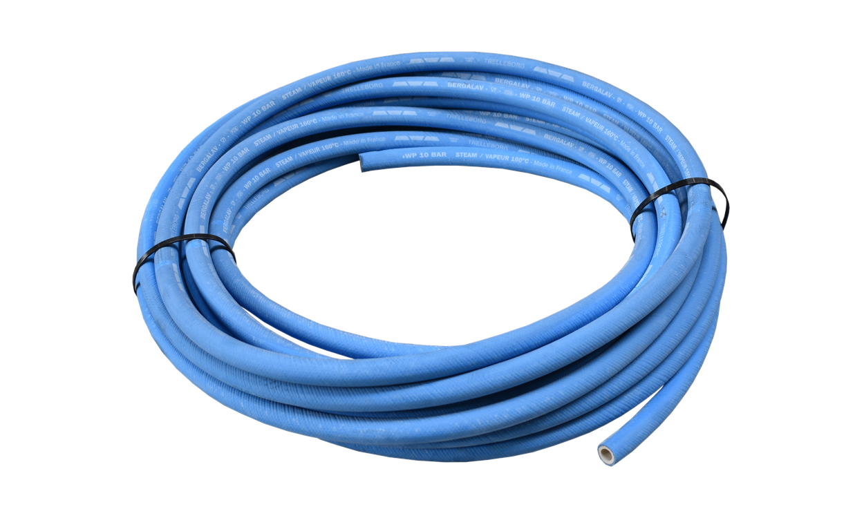 Trelleborg Bergalav - Stoomslang voor de voedingsmiddelenindustrie Trelleborg Bergalav - Stoomslang voor de voedingsmiddelenindustrie