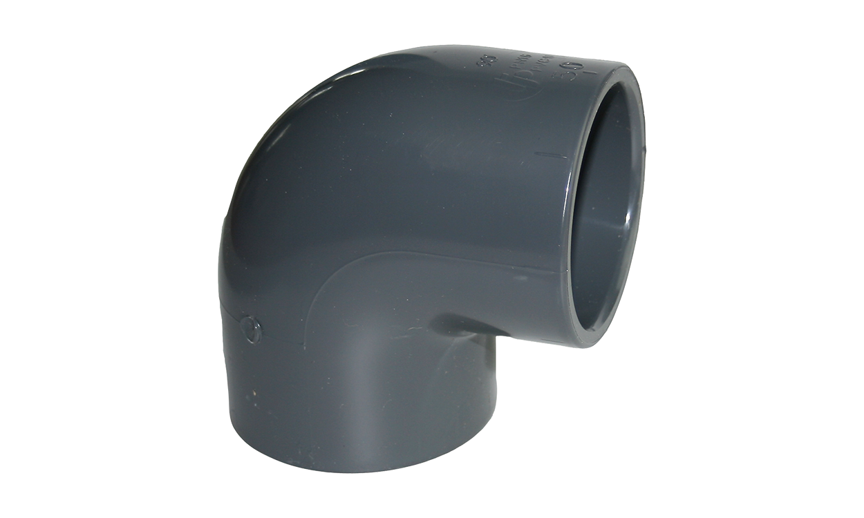 PVC-Winkel 90° Typ COBI 2 x Klebemuffe PVC-Winkel 90° Typ COBI 2 x Klebemuffe