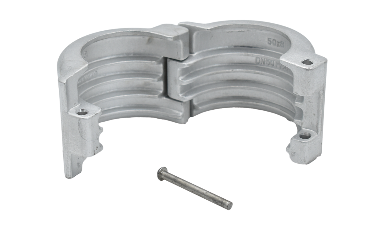 Alu clamping shells