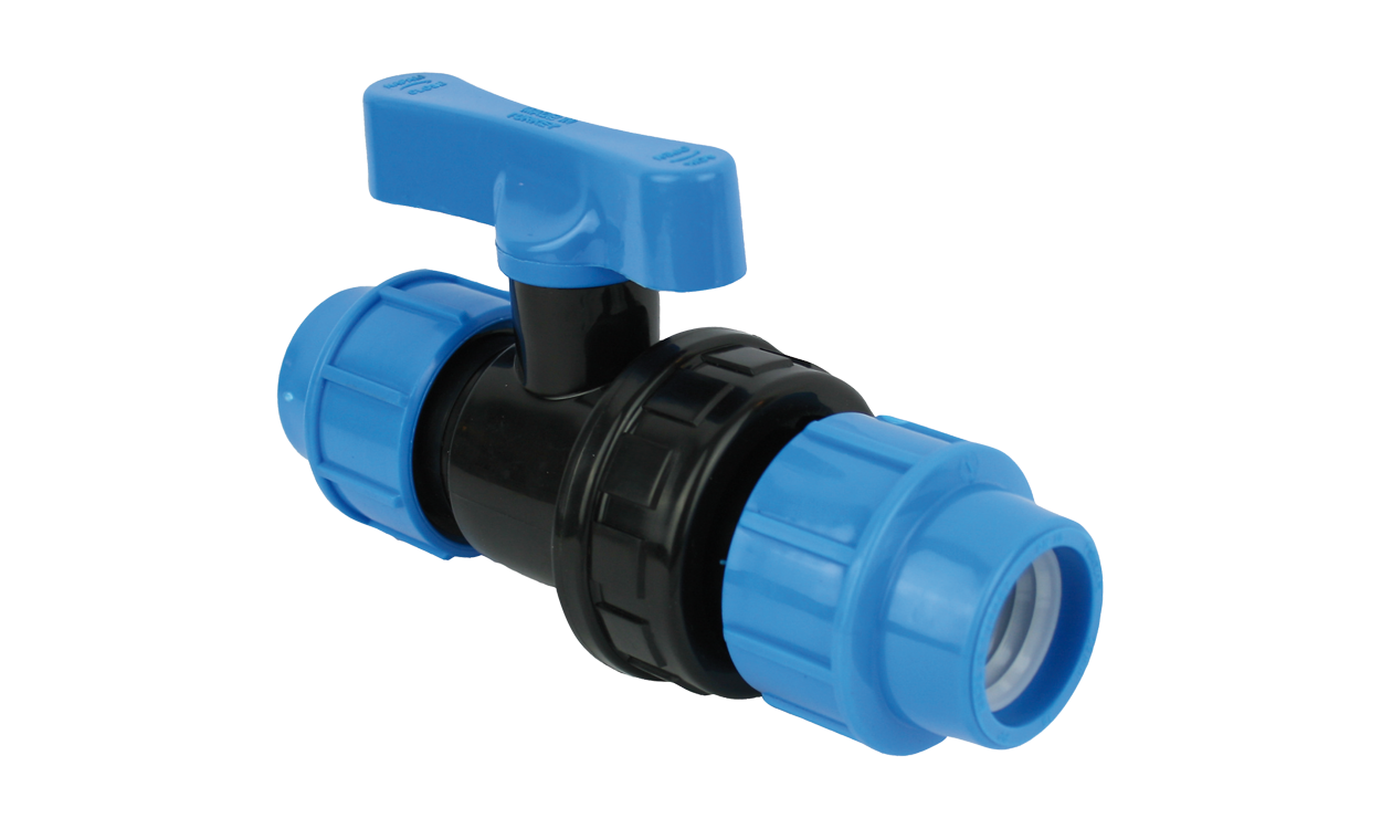 Vanne à boisseau sphérique en PP Vanne à boisseau sphérique en PP