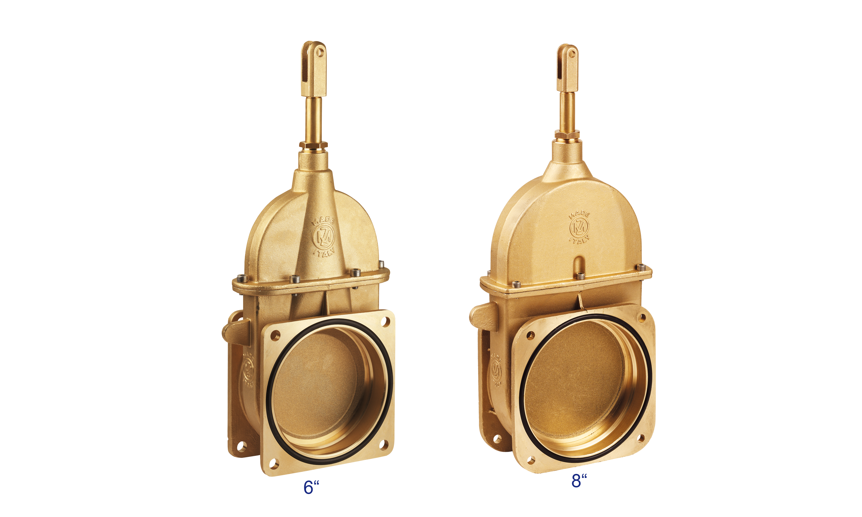 MZ brass slurry flange gate valve ART. 0074