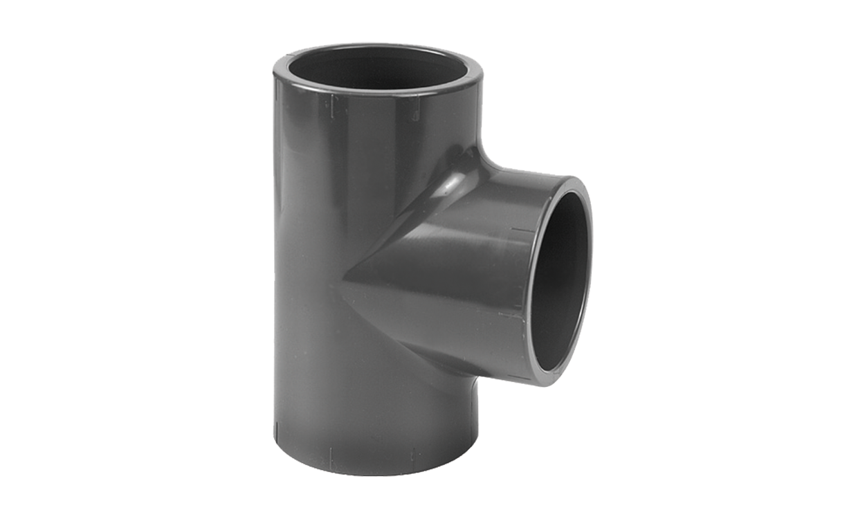 Pièce en T 90° en PVC Pièce en T 90° en PVC