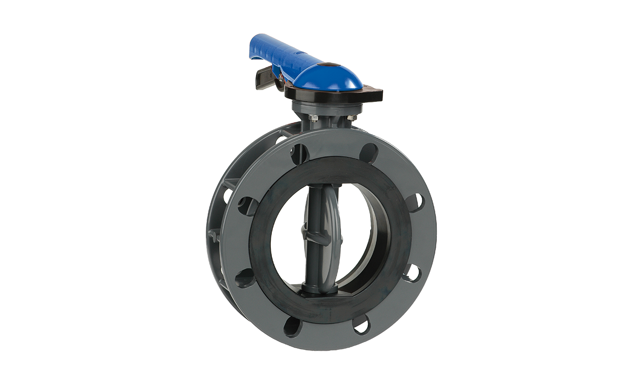 PVC vlinderklep type VDL