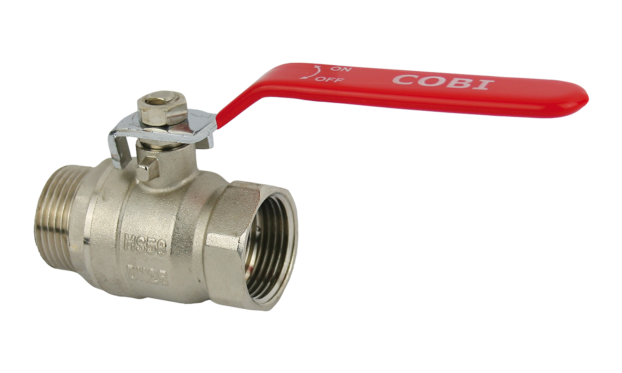 Brass sleeve ball valve type COBI Brass sleeve ball valve type COBI