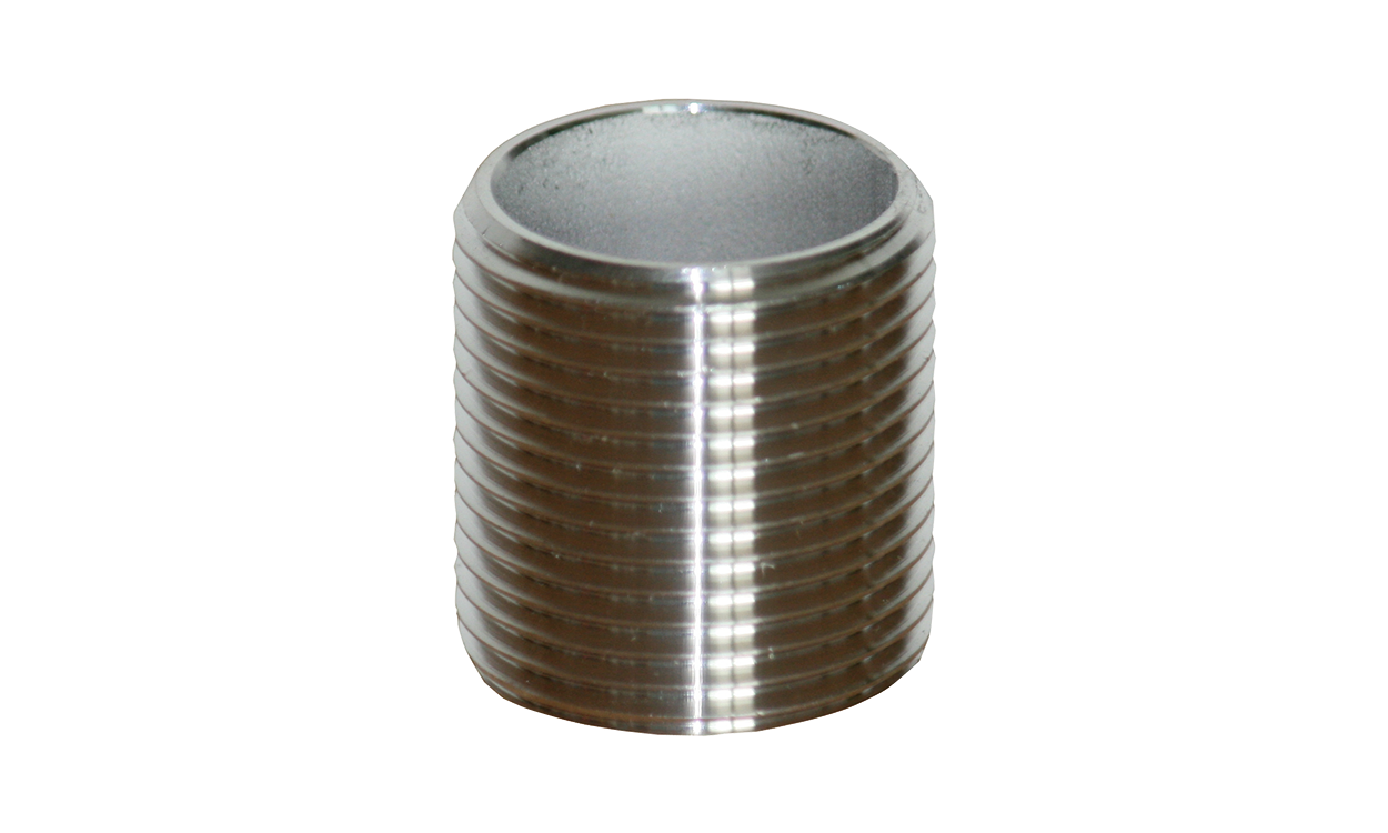 Stainless steel parallel nipple Stainless steel parallel nipple
