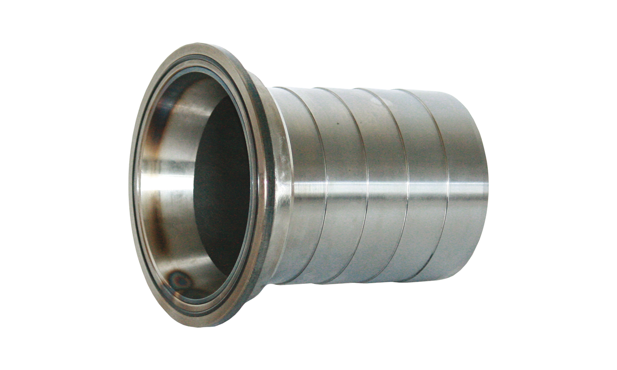 COBIQUICK Clamping flange with rotated hose nozzle COBIQUICK Clamping flange with rotated hose nozzle