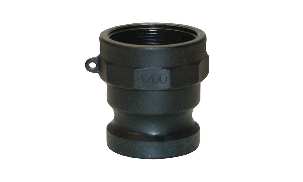 Male coupling with female thread type A - System Kamlok PP Male coupling with female thread type A - System Kamlok PP