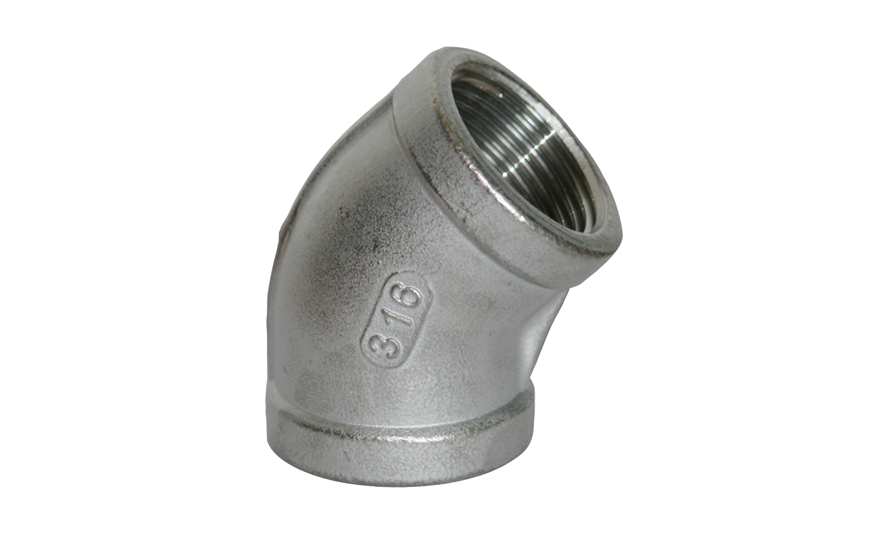 Stainless steel elbow 45° Stainless steel elbow 45°
