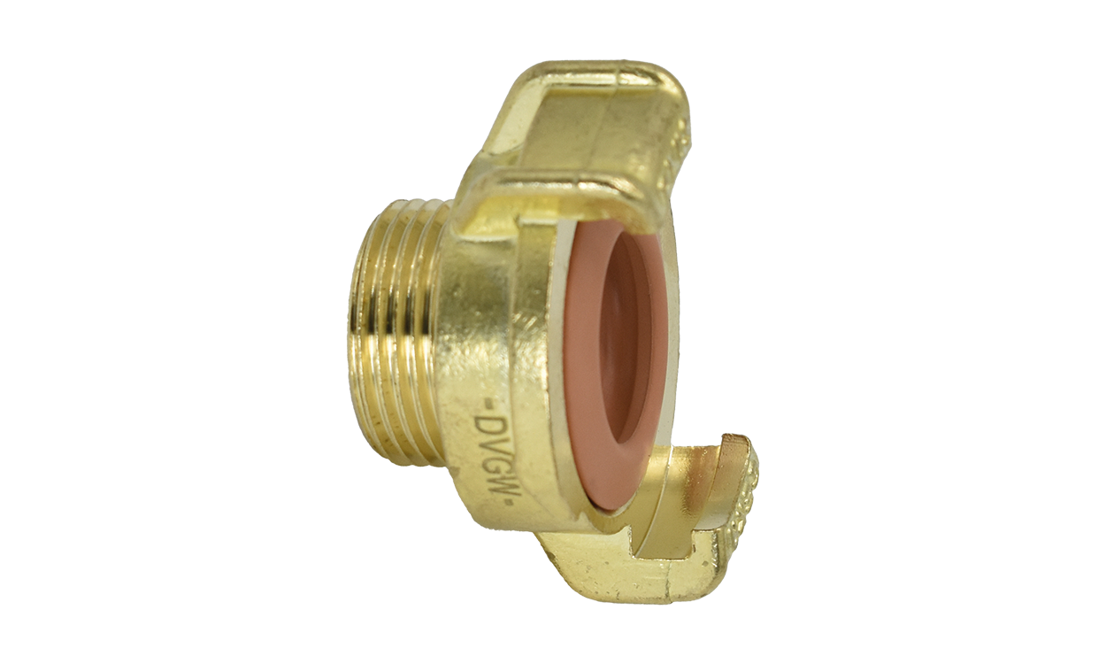 Messing-Trinkwasser-Schnellkupplung Gewindestück mit Außengewinde GEKA® plus K Messing-Trinkwasser-Schnellkupplung Gewindestück mit Außengewinde GEKA® plus K