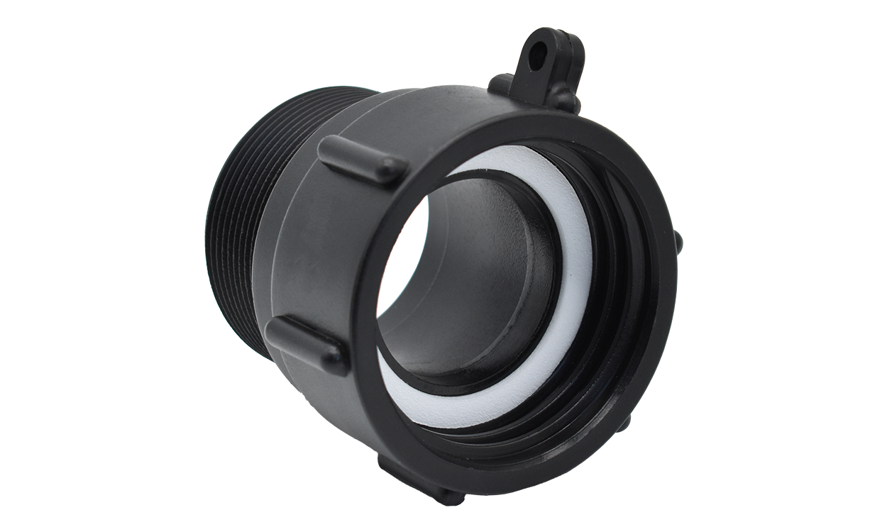 IBC adapter 2" female IBC to 2" male IBC adapter 2" female IBC to 2" male