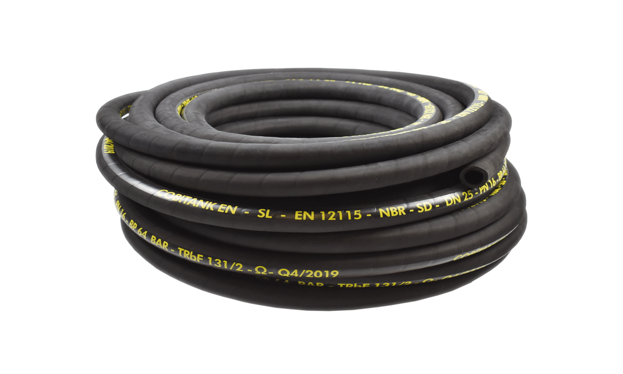 COBITANK EN - Oil- and petrol-resistant suction and pressure hose  according to EN 12115