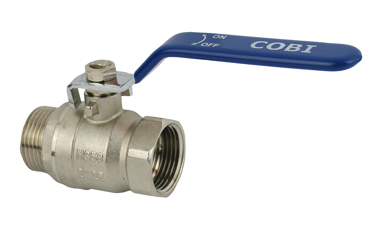 Brass sleeve ball valve type COBI Brass sleeve ball valve type COBI