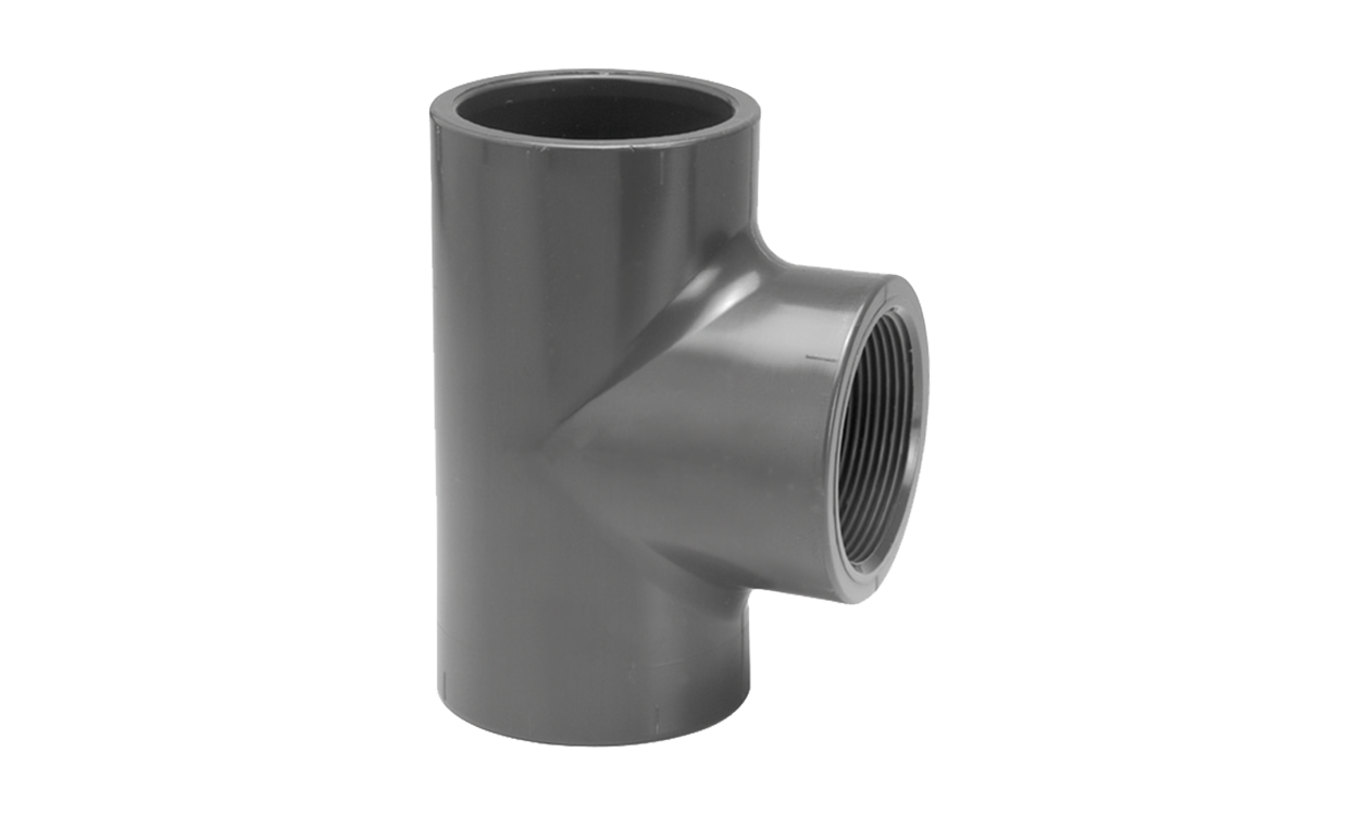 PVC T-fitting 90° PVC T-fitting 90°