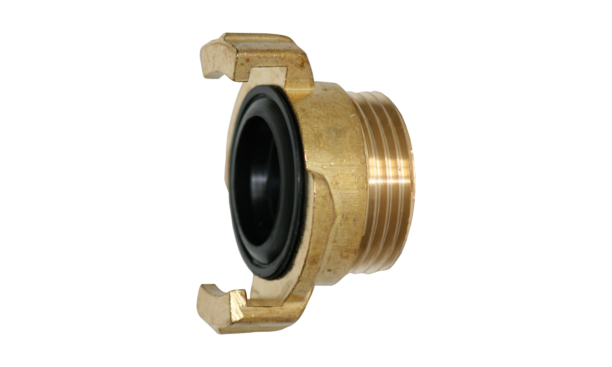 Brass quick coupling with male thread System Geka Brass quick coupling with male thread System Geka