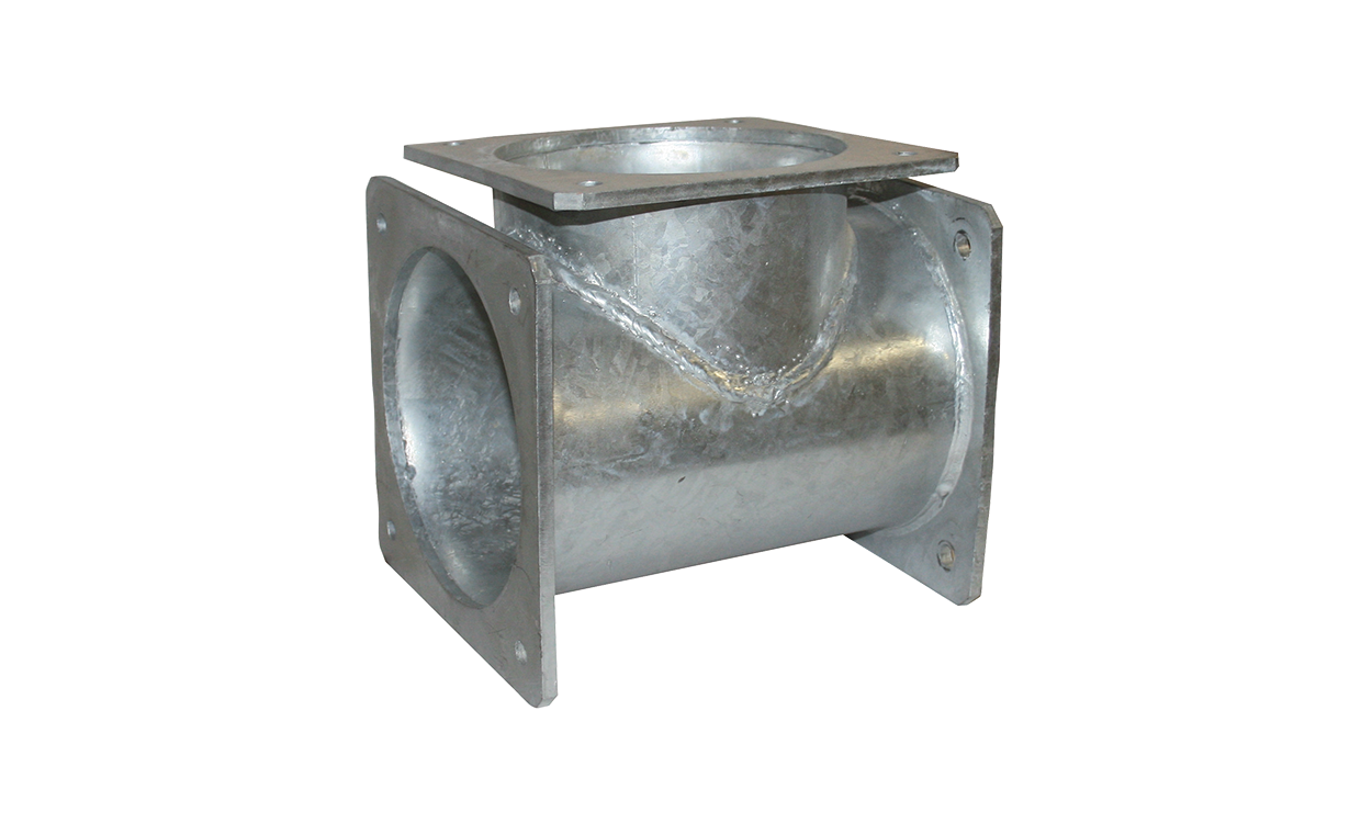 Flange T-fitting Flange T-fitting
