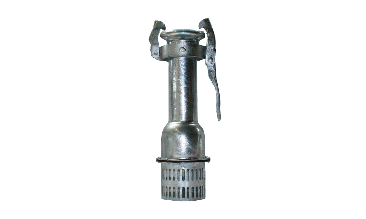 Suction strainer female coupling with foot valve System Perrot