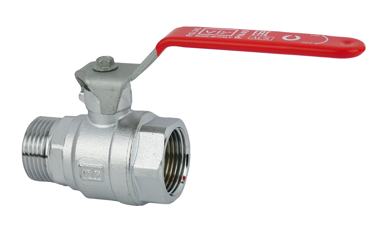 Brass sleeve ball valve type 343 Brass sleeve ball valve type 343