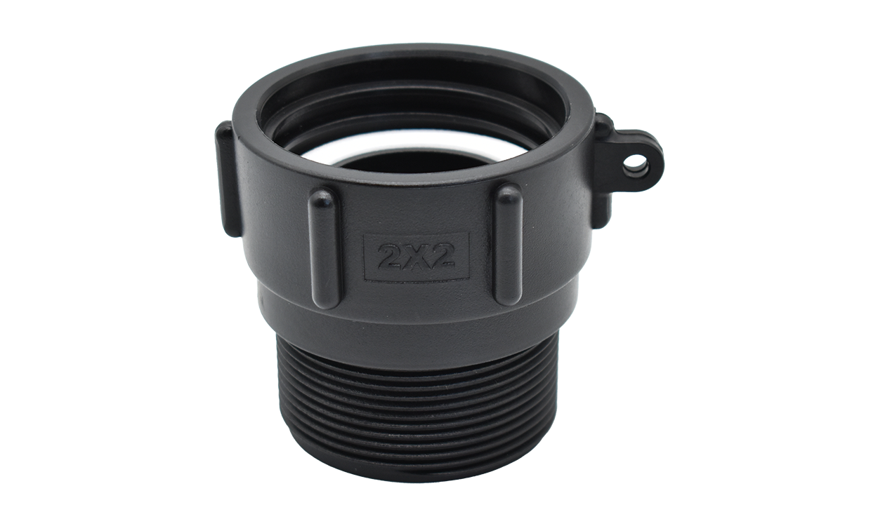 IBC adapter 2" female IBC to 2" male