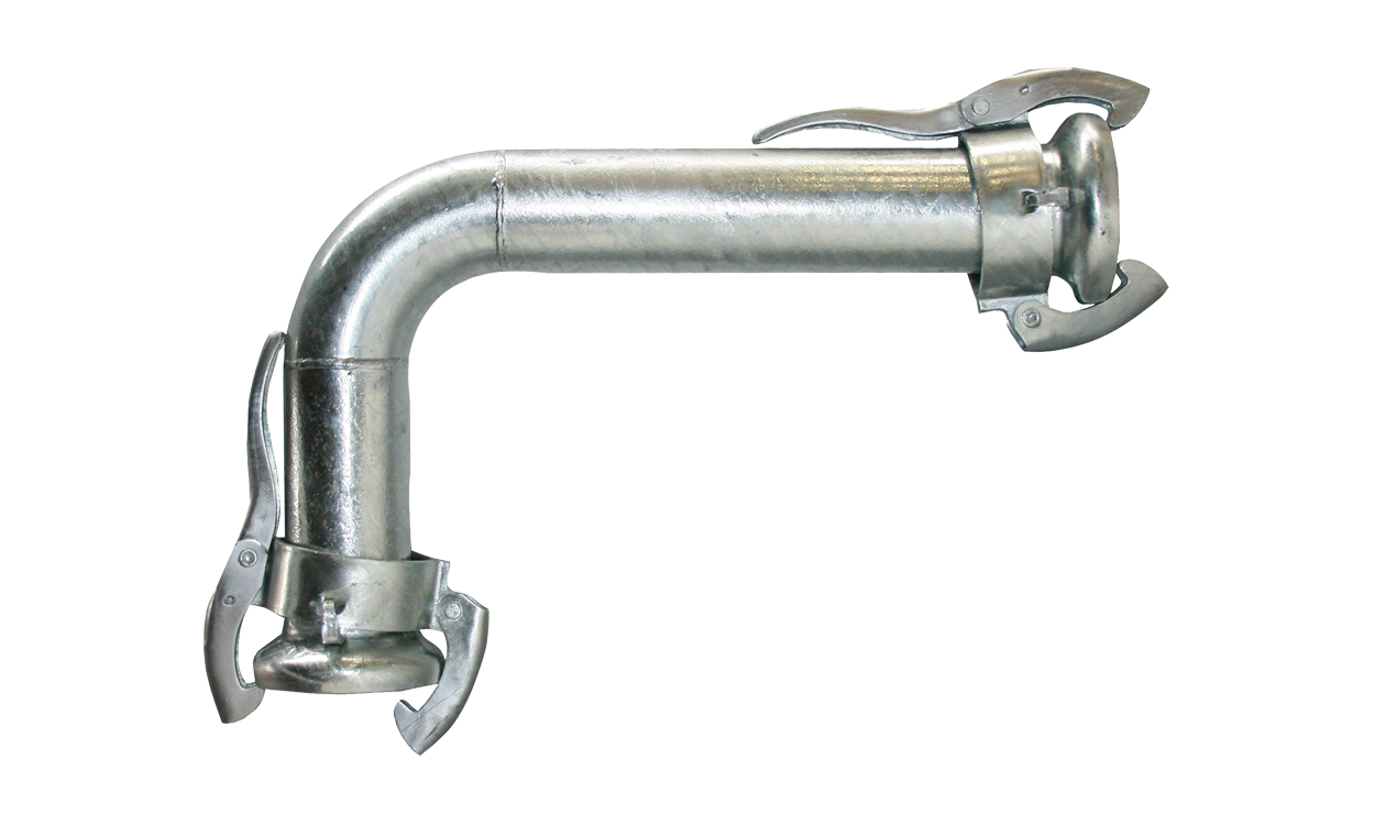 Anschlussbogen 90° System Perrot