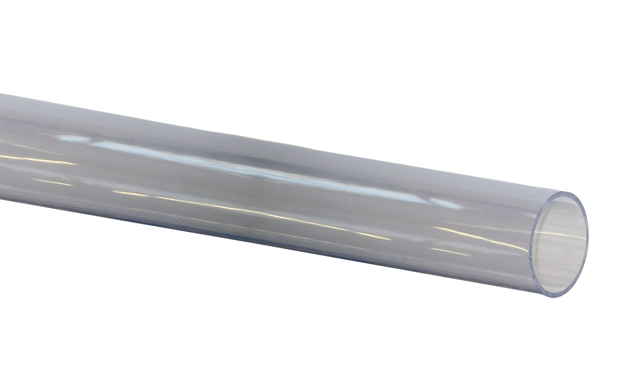 PVC-U-Druckrohr transparent PVC-U-Druckrohr transparent