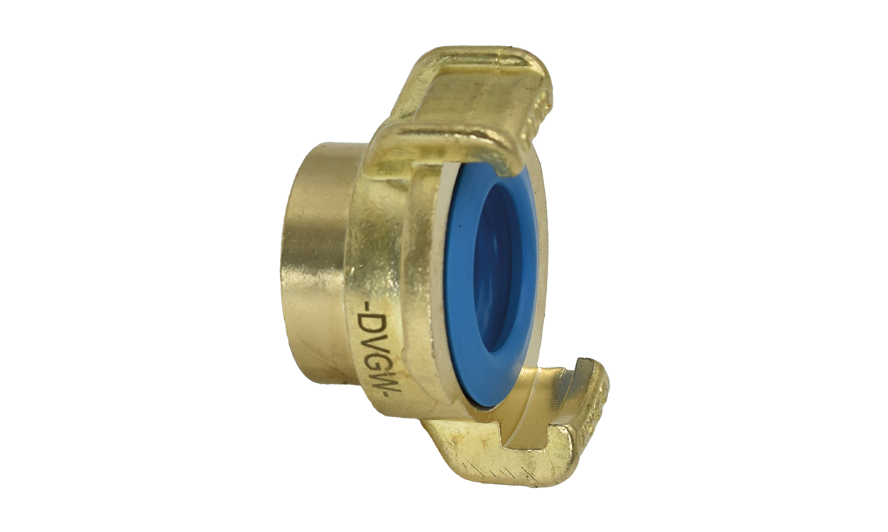 Messing-Trinkwasser-Schnellkupplung Gewindestück mit Innengewinde GEKA® plus K