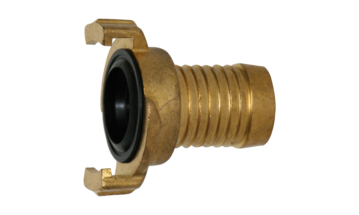 Messing-Schnellkupplung Schlauchstück mit Schlauchtülle System Geka Messing-Schnellkupplung Schlauchstück mit Schlauchtülle System Geka