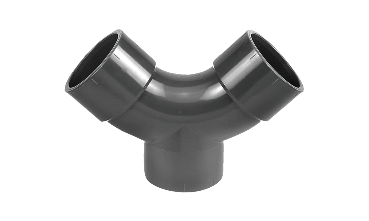 PVC Y-bend