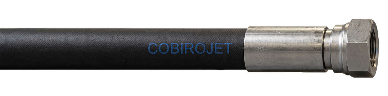 COBIROJET - Gummi-Hochdruck-Rohrreinigungsschlauch 250 bar