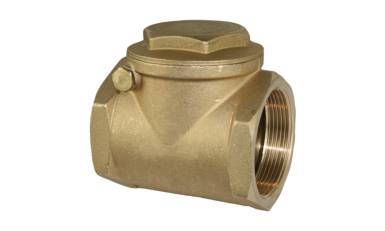 Brass sleeve swing check valve Brass sleeve swing check valve