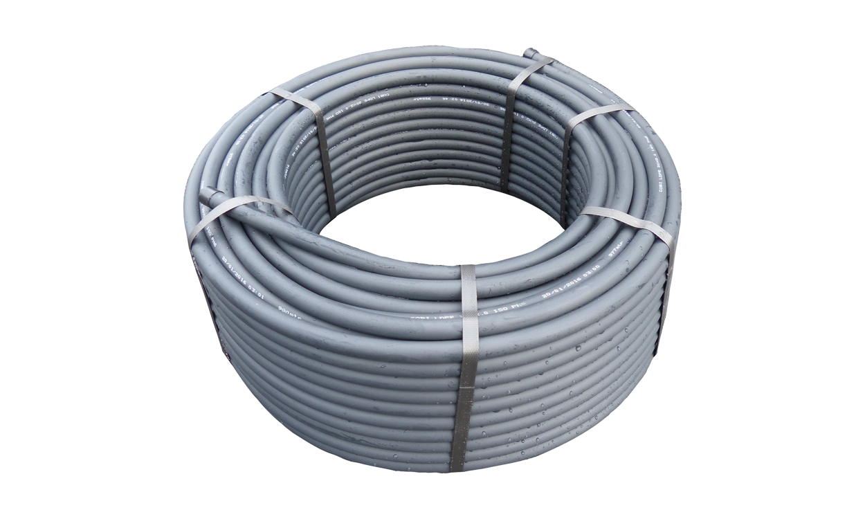 PE-LD pipe according to ISO-norm PN 6 elastic PE-LD pipe according to ISO-norm PN 6 elastic