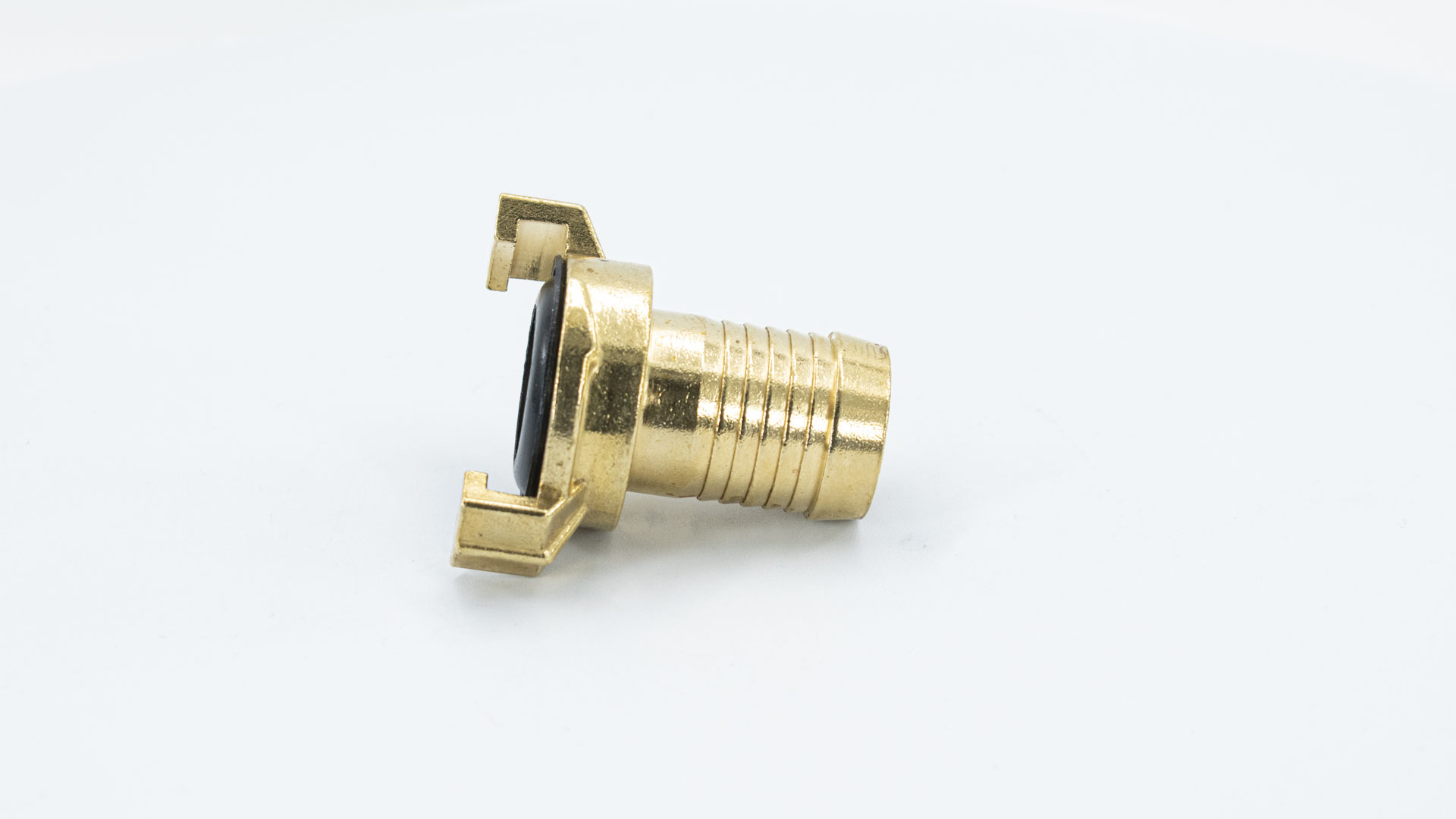 Brass quick coupling with hose nozzle System Geka