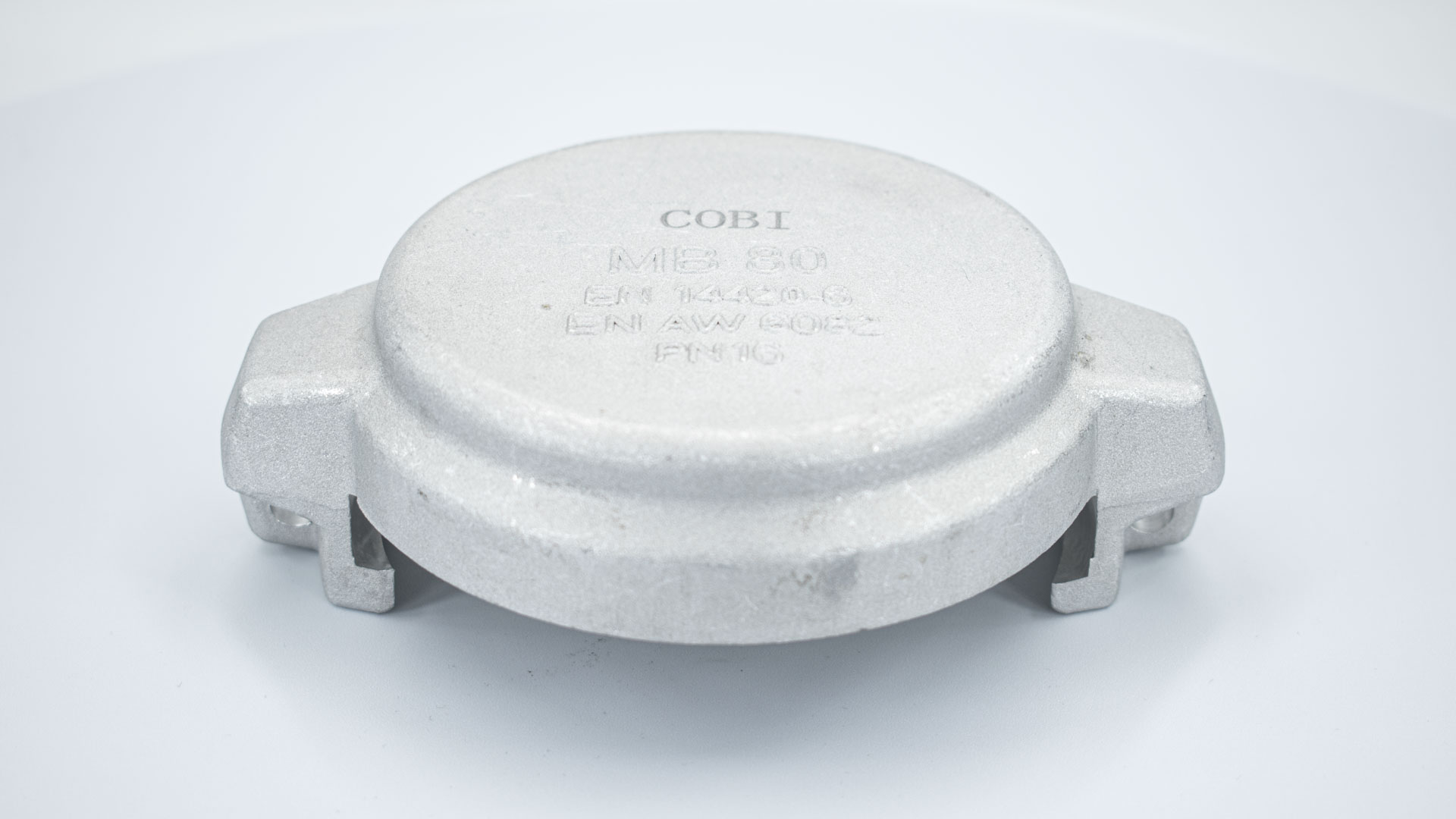 TW-Kappe Typ MB aus Aluminium nach DIN EN 14420-6 (DIN 28450)