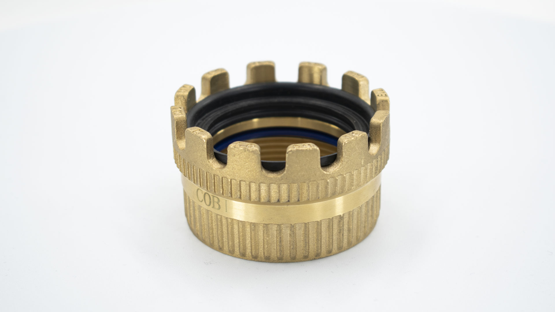 TW sealing ring piece made of brass according to DIN EN 14420-6 (DIN 28450)