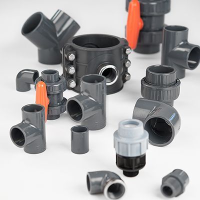 PVC valves and fittings